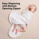 3-Pack Baby Swaddle Sleep Sacks with Zipper - Newborn Swaddle Sack, Baby Swaddles Sleep Sack 0-3 Months, Wearable Blanket Baby, Baby Swaddle Blanket Wrap, Swaddle Sack, Easy Change Swaddle (Aspire) - Image 2
